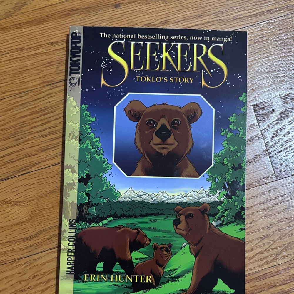 Erin Hunter Seekers: Toklo's Story - Green Cover Paperback